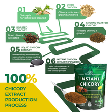 Load image into Gallery viewer, Mushroom & Dandelion Mix Chicory, Lion’s Mane, Cordyceps, Dandelion Vegan No Caffeine 14.1oz