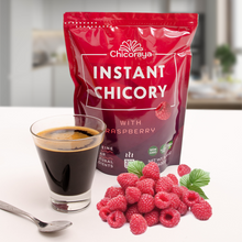Load image into Gallery viewer, Chicoraya, Instant Chicory with Raspberry, Coffee Substitute, Caffeine Free14.1oz