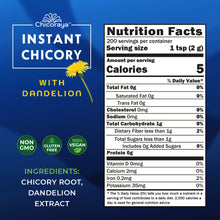 Load image into Gallery viewer, Chicoraya, Instant Chicory with Dandelion, Coffee Substitute, Caffeine Free14.1oz